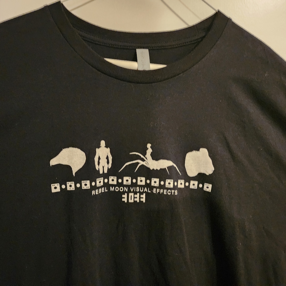 Rebel Moon Netflix Production Visual Effects Crew T Shirt 2XL